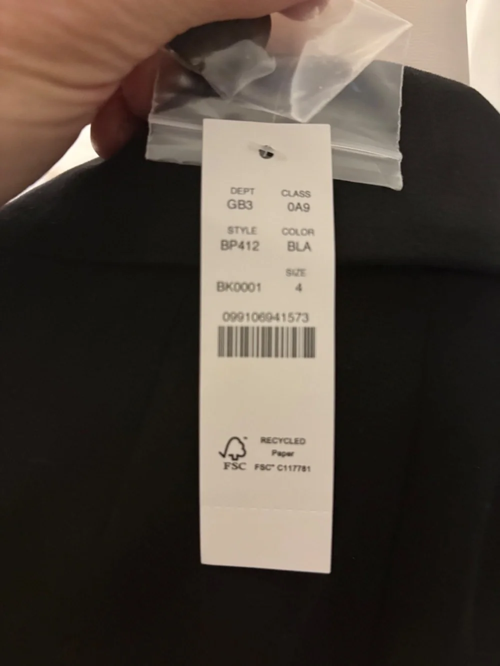 J. Crew Black Double-Breasted Blazer